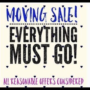 Moving soon. Shoot me an offer